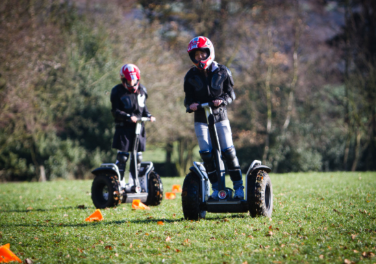 Picture of segwaying