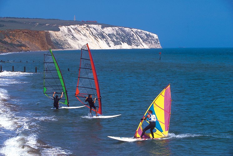 Picture of wind surfing